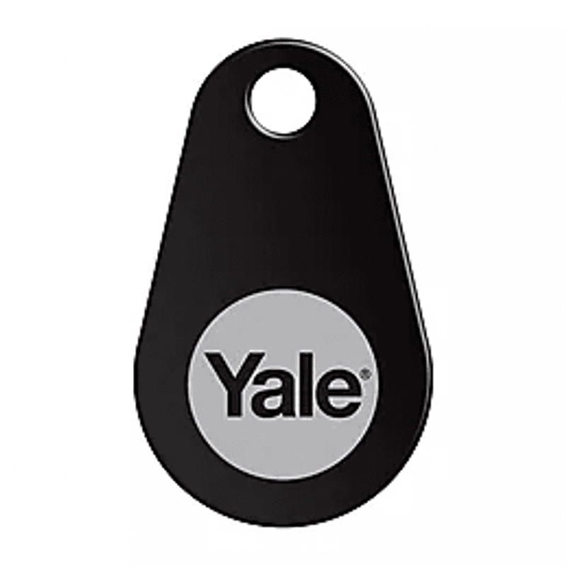 YALE DOORMANNØKKELBRIKKE SORT F